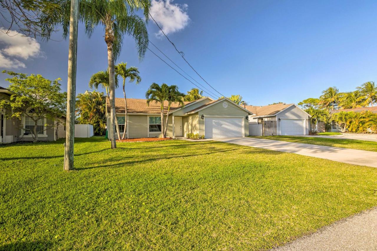 Jupiter Home With Patio And Grill About 6 Mi To Beach! Exteriér fotografie
